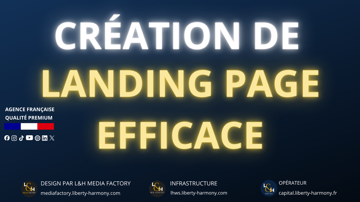 Création de landing page qui convertit
